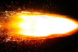 3 D Rendering Flame I Stock 1306598277
