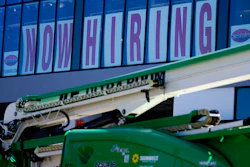A hiring sign is displayed at a furniture store window on Friday, Sept. 17, 2021, in Downers Grove, Ill. Unemployment claims dropped 6,000 to 290,000 last week, the third straight drop, the Labor Department said Thursday, Oct. 21, 2021,. That’s the fewest people to apply for benefits since March 14, 2020, when the pandemic intensified.