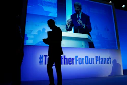U.S. President Joe Biden and Special Presidential Envoy for Climate John Kerry spoke at the announcement of the Global Methane Pledge.