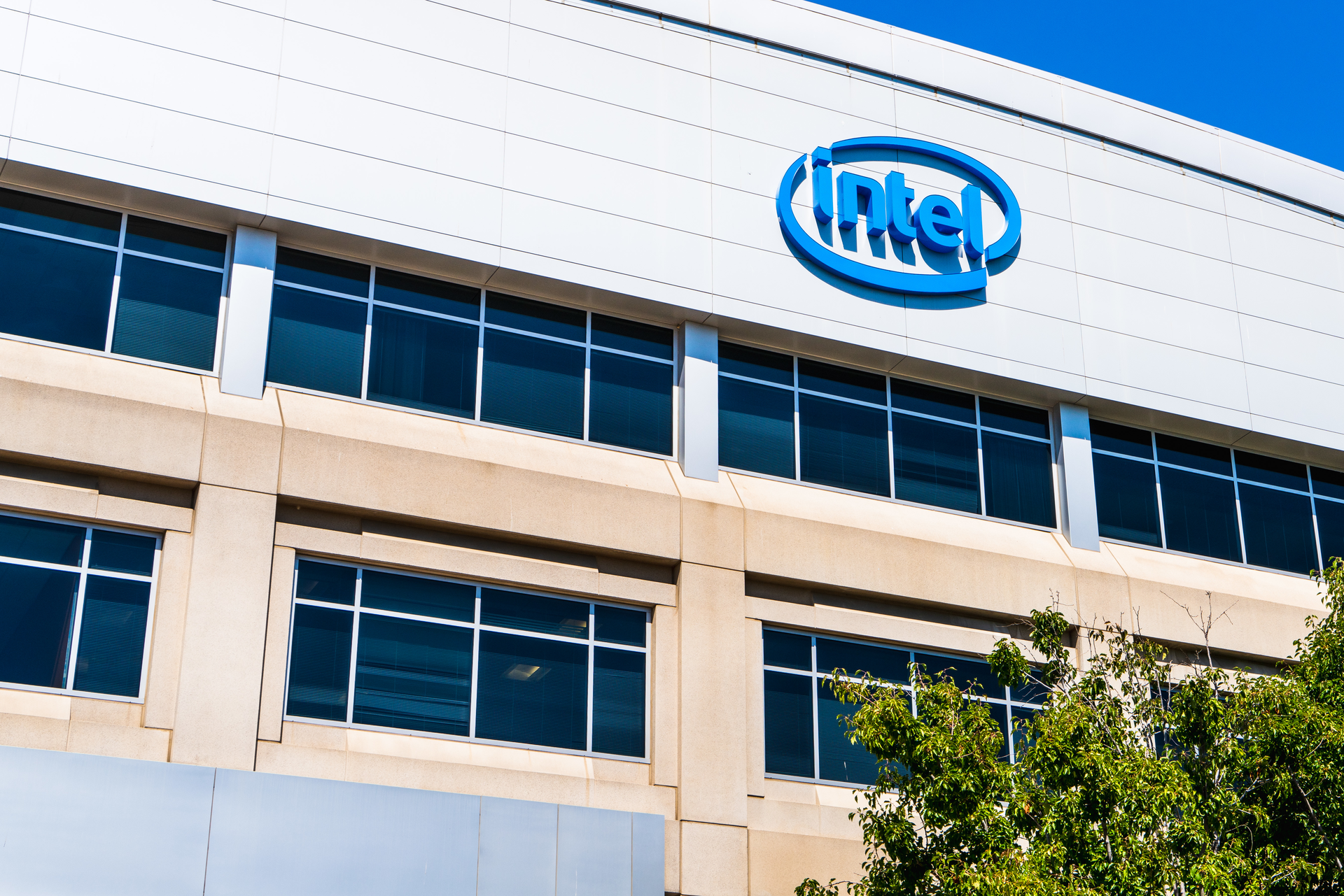 Intel building, San Jose, Calif., Sept. 2019.
