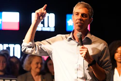 Texas Democratic gubernatorial candidate Beto O'Rourke speaks during a primary election night gathering, Fort Worth, March 1, 2022.