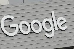 Google sign in Mountain View, Calif., Sept. 24, 2019.