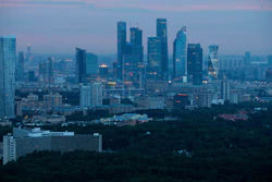 Moscow skyline, July 15, 2018.