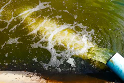 Untreated Wastewater Effluent Pipe Before