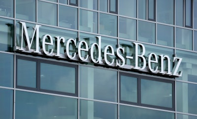 A logo of the German car manufacturer Mercedes Benz is pictured in Berlin, Germany, June 25, 2021. Mercedes-Benz is recalling more than 292,000 vehicles in the U.S. to fix a problem that could cause the brakes to fail or perform poorly. The recall covers certain ML, GL and R-Class vehicles from the 2006 through 2012 model years. Mercedes says in documents posted Thursday, May 12, 2022 by the National Highway Traffic Safety Administration that moisture can get into a brake booster housing and cause corrosion.