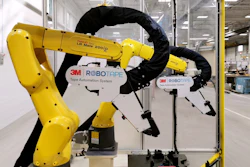 The RoboTape design can be integrated onto small or large industrial robots or cobots.