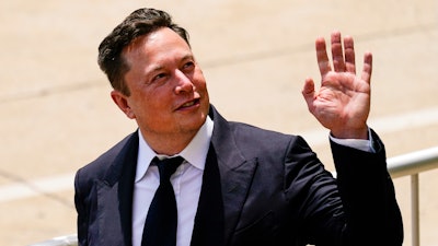 The announcement that the Tesla billionaire tweeted Friday, May 13, 2022 is another twist amid signs of internal turmoil over his planned buyout of Twitter.