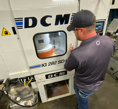 Advanced precision rotary surface grinders like those from DCM Tech are designed with sophisticated, automated features to minimize surface grinding mess and completely contain any debris, to deliver more precise grinding operations.
