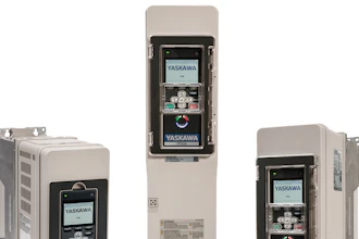 The FP605 is an easy to install and configure industrial fan and pump drive.