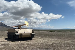 APKWS rocket fire from BAE Systems' Robotic Technology Demonstrator.