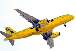 A Spirit Airlines aircraft approaches Philadelphia International Airport on Oct. 22, 2021. JetBlue is boosting its offer Monday, June 20, 2022, to buy Spirit Airlines, raising the stakes again in the bidding war over the nation’s biggest budget airline.