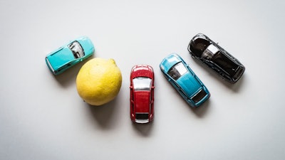Lemon Car Quality I Stock 483946972