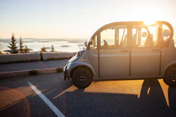 Acadia Gem Vehicle In Acadia National Park