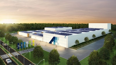 Artist's rendering of Ascend Elements' new Apex 1 facility to be located in Hopkinsville, Ky.