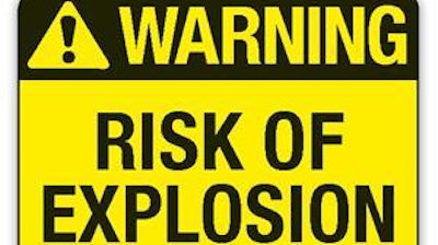 Explosion Warning