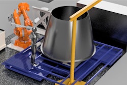 SpaceX custom EDM robotic work cell, entirely designed, engineered, built and commissioned by Beaumont Machine.