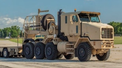 The trailers are designed to be pulled by the Oshkosh Heavy Equipment Transporter A1 currently in service with the U.S. Army.