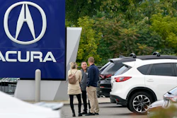 An Acura dealership in Wexford, Pa., Sept. 29, 2022.