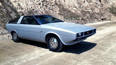 Large 53167 Hyundai Motorand Legendary Designer Giorgetto Giugiaro Collaborateto Rebuild Original1974 Pony Coupe Concept