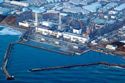 This aerial photo shows the Fukushima Daiichi nuclear power plant in Okuma town, Fukushima prefecture, north of Tokyo, on March 17, 2022. Japan's government has revised the timing of a planned release to the sea of treated but still radioactive wastewater at the Fukushima nuclear power plant to “around spring or summer,' indicating a delay from the initial target of this spring, factoring into the progress of a release tunnel and the need to gain public support.