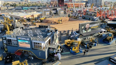 Caterpillar's Operator Stadium at CONEXPO-CON/AGG 2023 is where the company is highlighting its latest products, services, sustainability and technologies.