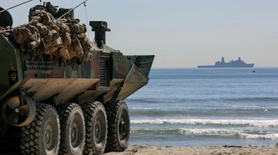 The ACV is an 8x8 platform that provides open-ocean amphibious capability, land mobility, survivability, payload, and growth potential to accommodate the evolving operational needs of the U.S. Marine Corps.