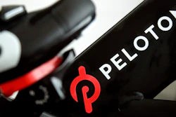 A Peloton bike sits on Nov. 19, 2019, in San Francisco. Peloton is undergoing a significant rebranding, moving away from its image as a luxury exercise bike provider and towards a concept that is more inclusive, according to a statement from the company Tuesday, May 23, 2023.