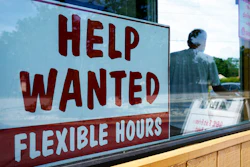 A help wanted sign is displayed in Deerfield, Ill., on Wednesday, Sept. 21, 2022. On Thursday, the Labor Department reports on the number of people who applied for unemployment benefits last week.