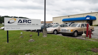 The ARC Automotive manufacturing plant is seen, July 14, 2015 in Knoxville, Tenn.
