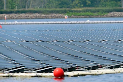 Solar panels from a project at a water treatment plant are shown Tuesday, June 6, 2023, in Millburn, N.J., that provides enough electricity to power 95% of the treatment facilities electrical needs.