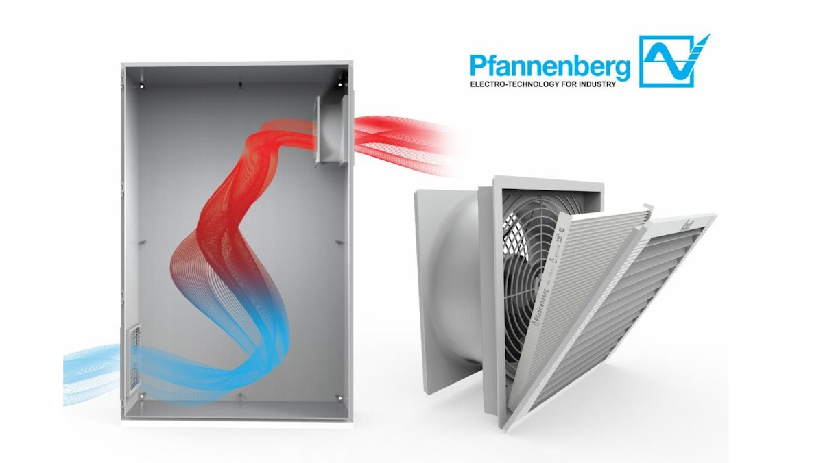 Filterfans Series Offer Solution for Thermal Management of Electrical