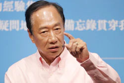 Chief Executive Officer of Hon Hai Precision Industry (Foxconn) Terry Gou answers to audience members during a media event announcing his new book ''30 memos written by Father Guo to young people'' in Taipei, Taiwan, Tuesday, Aug. 8, 2023.