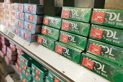 Menthol cigarettes and other tobacco products are displayed at a store in San Francisco on May 17, 2018.