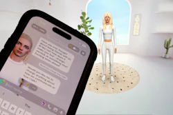 An AI avatar generated on Luka Inc.'s Replika mobile phone app and webpage are shown in this photo, in New York, Tuesday Feb. 13, 2024.