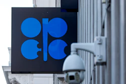 The logo of the Organization of the Petroleoum Exporting Countries (OPEC) is seen outside of OPEC's headquarters in Vienna, Austria, March 3, 2022.
