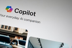 A Copilot page showing the incorporation of AI technology is shown in London, Tuesday, Feb. 13, 2024.