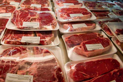 Rows of fresh cut beef are displayed in the coolers of the retail section at the Wight's Meat Packing facility, June 16, 2022, in Fombell, Pa. The U.S. Department of Agriculture on Monday, March 11, 2024, announced new requirements for meat and egg producers who use the voluntary “Product of USA” or “Made in the USA” labels on their products. ()