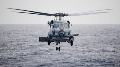 Lockheed Martin will develop a low size, weight, and power airborne defense system for expected use on the U.S. Navy’s MH-60R multi-mission helicopter.