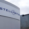 The Stellantis sign appears outside the Chrysler Technology Center, Jan. 19, 2021, in Auburn Hills, Mich.