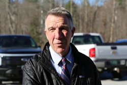 Vermont Republican Gov. Phil Scott arrives at his polling place in Berlin, Vt., on Tuesday Nov. 8, 2022. On Thursday, May 30, 2024, Vermont has become the first state to enact a law requiring fossil fuel companies to pay a share of the damage caused by climate change after the state suffered catastrophic summer flooding and damage from other extreme weather.