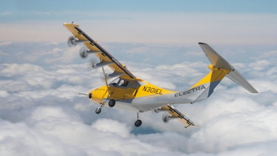 Electra Td In Flight