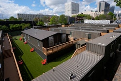 Gated micro community in Atlanta, GA.