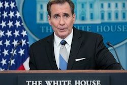 National Security Council spokesman John Kirby speaks during the daily briefing at the White House in Washington, Tuesday, May 28, 2024.