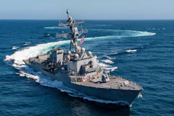 Arleigh Burke-class guided missile destroyer Jack H. Lucas (DDG 125), equipped with the SPY-6(V)1 radar, completed builder’s trials in Gulf of Mexico in April 2023.