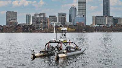 DARPA LINC program uncrewed vessel.