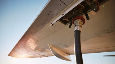 Refueling of Airplane.