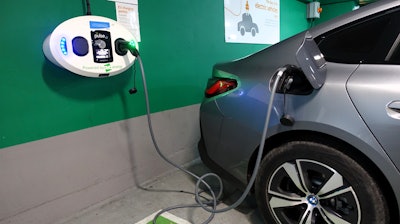 BP Pulse EV charging point.