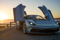 Automobili Pininfarina Battista Targamerica in California 1.