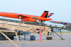 The MQM-178 Firejets ready to launch.