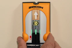 The new stud finder boasts an intuitive user interface that indicates the center, left edge and right edge of wood and metal studs.